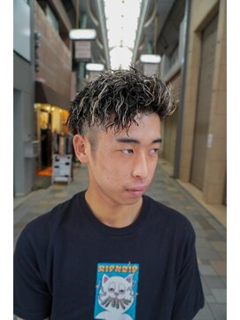 メンズグルーミングナンバーナイン(MEN'S GROOMING NUMBER NINE) メッシュパーマ/メンズパーマ