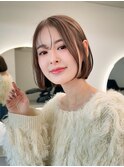 【大人ボブ】ミニボブ/丸みボブ/レイヤーボブ/梅田ボブ