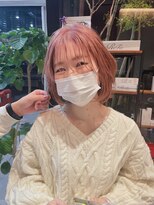 ナップヘアー NAP hair&nbsp;【ピンクカラー/佐藤杏丸】