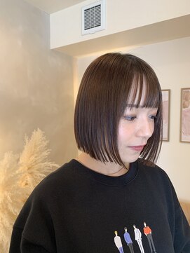ヘアーサロン キー(Hair salon key) タイトボブ