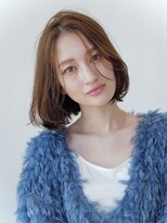 エースハバナ 渋谷(1 HAVANA)&nbsp;チョコグレージュ/20代30代大人かわいい/ミディアムレイヤー