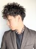 【メンズカット】+【スペインカール】【ラルフカール】