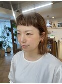 オン眉・前髪・ボブ