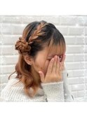 ＝LOVE佐々木舞香ちゃん風サイドお団子♪_ゆう
