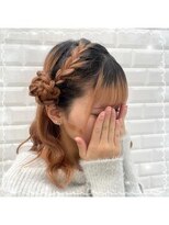 リルミー ミュエナ 大須 矢場町(Lilme myuena)&nbsp;＝LOVE佐々木舞香ちゃん風サイドお団子♪_ゆう