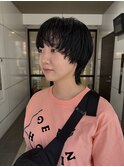 ladies/ジェンダーレス◎中性ウルフカット×黒髪暗髪レイヤー