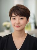 大人可愛いショート