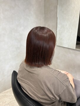 トキ(toki) タッセルボブ×オレンジベージュ