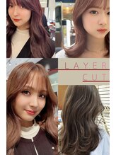 【韓国風レイヤー】顔周りを美しく整える◎トレンドの上品スタイル