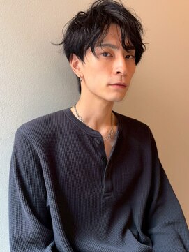ヨハク メンズ 大阪梅田中崎町(yohaku メンズ) <88>メンズカット・ニュアンスパーマ♪ブリーチ・学割U24も人気