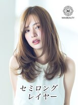 マックスビューティーギンザ(MAXBEAUTY GINZA)　&nbsp;セミロングレイヤー☆銀座/東京駅