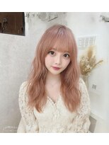 ラビス(Lovis)&nbsp;ミディアム/暗めカラー/デザインカラー/フェイスフレーミング