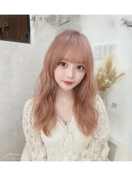 ラビス(Lovis) ミディアム/暗めカラー/デザインカラー/フェイスフレーミング