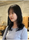 ミディアムニュアンスパーマ［西宮/西宮北口/夙川/伊丹］