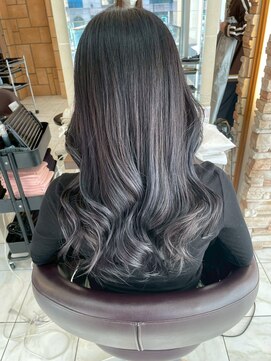 ルページ 千葉(lpage) 髪質改善/顔周りレイヤーカット/グレージュ[千葉/千葉駅]