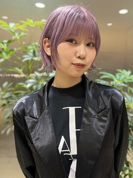 ピークアブー アヴェダ 池袋東武(PEEK-A-BOO AVEDA) 外ハネボブ×フェイスレイヤー