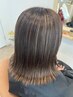 カット+白髪ぼかしハイライト ¥15500
