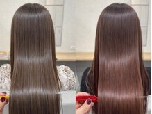 カラーと同時に髪質改善｜進化系METEOカラーとは？