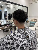 キューカンバー(CUCUMBER)&nbsp;テーパーフェード　スパイキー