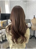 【広島韓国ヘア】韓国ハッシュカット×透明感ベージュブラウン