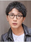 大阪梅田ルーズショートアクティブショートセンターパート短髪◆