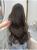 ワンホンヘア×オリーブグレージュ