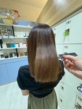 ソワン ドゥ ブレス 高の原店(soin de brace) ,髪質改善×イメチェン