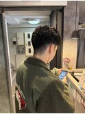 ショート × パーマ