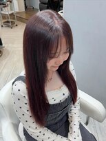 アヴァンス 広島本通店(AVANCE.)&nbsp;着物ヘア/大人ガーリー/ダークアッシュ/似合わせカット