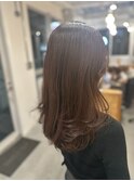 #レイヤーカット#グレージュ#大人カラー