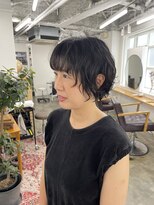 シー 自由が丘(sii.)&nbsp;ふわっと柔らかマッシュショート/癖毛風ニュアンスパーマ