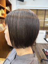 ヘアーサロン ラフリジー(Loufreasy)&nbsp;ツヤ感きれいなまとまりストレートボブ