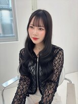コア プラス 立川(COA PLUS) 透明感カラー髪質改善ダブルカラー韓国レイヤーカット前髪顔周り