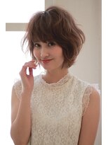 バグズ ヘアデザイン 桔梗が丘店(Baguz HAIR DESIGN) ショートボブ×スウィングカール