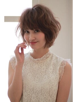 バグズ ヘアデザイン 桔梗が丘店(Baguz HAIR DESIGN) ショートボブ×スウィングカール