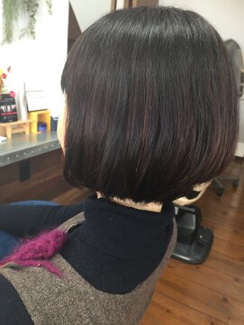 アオ(hair studio ao) 重めのボブ
