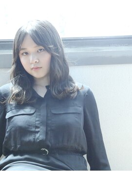 ヘア アンドメイク キヨシ(Hair and Make kiyoshi) kiyoshi/ナチュラル　＊女神バング　ヨシンヘアー＊