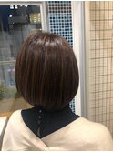ツヤツヤ前下がりボブ♪【スタジオアルファプラス日暮里】