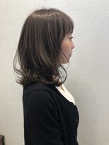 エムサロン 前橋川原(emusalon)&nbsp;グレージュ×ミディアムレイヤー