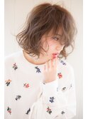 パーマでつくるお洒落ボブ