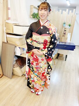 ロカット サロン(Roquat Salon) 成人式振袖着付けヘアアレンジ【ヘアセット 立川/立川南/国立】