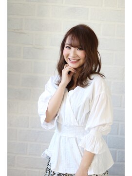 ヘアリゾート エーアイ 亀戸店(hair resort Ai) ミディアムスタイル