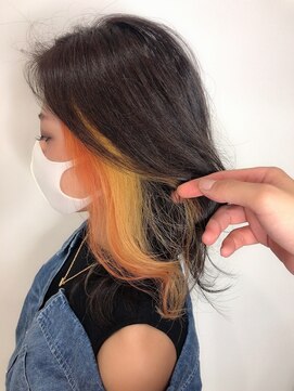 ヘアーデザイン ジェルム(Hair Design germe) 紅葉イヤリングカラーでトレンド最先端 ～しのだスペシャル～