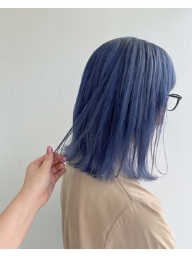 ヘアメイク オブジェ(hair make objet) 韓国BLUE