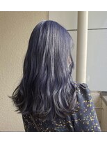 ラべリー 池袋(LOVELEY)&nbsp;【 LOVELEY 】ナチュラルロング×ブルーブラック