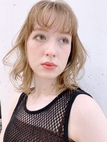 アイティー バイ アルバム 中野店(IT by ALBUM)&nbsp;ラフウェーブ_くびれヘアビタミンカラーメルティカラー_8646