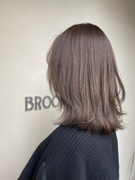 ブルックス 『カット＋高発色カラー』 new☆YJ-26 BROOKS  青山／表参道