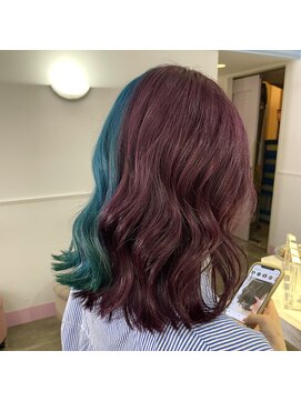 テクライズ 豊橋店(TECHRISE) ☆個性派ツートンカラー、エメラルドグリーン、カシスカラー☆