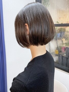 ニット 銀座(knit) 《knit銀座 佐野元気》20代30代40代ショートボブ丸み前下がり