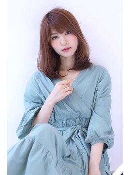 オーロ 緑地公園店(ORO) 小顔ボブ抜け感オリーブアッシュフェザーバングボブルフグラボブ